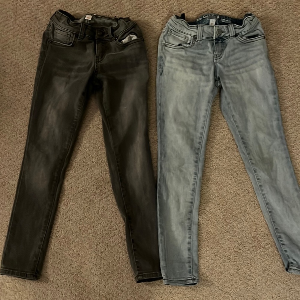 Girls jeans bundle size 8